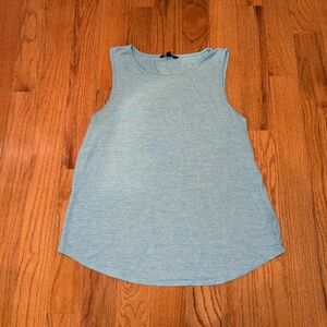 Banana Republic Size XL Blue Heathered Slouch Tank Top u17